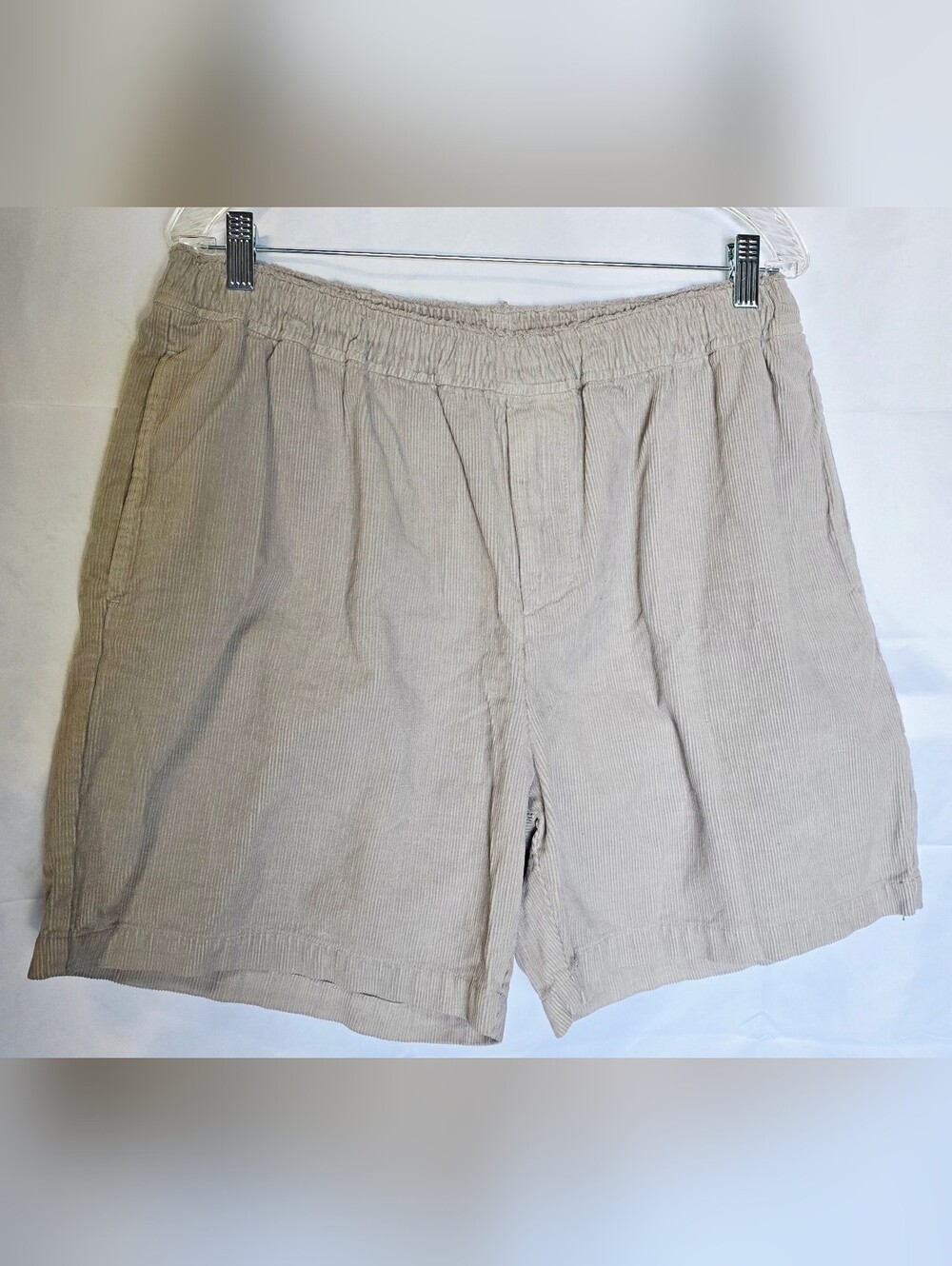 John Elliott Talladega Corduroy Shorts In Haze - Picture 2 of 4